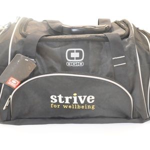 Ogio Duffle Bag Strive For Wellbeing Brand New